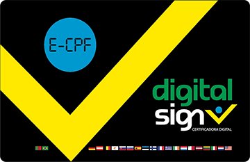 e-CPF A3 - Cartão inteligente + Leitora